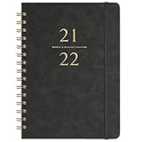 DICKES WEISSES PAPIER - Das Tagebuch 2021-2022 enthält 136 weiße Papiere. Planen Sie Ihren Zeitplan, ohne befürchten zu müssen, dass Tintenblutungen abgelenkt werden. Unser verbessertes, hochwertiges Papier wurde für überlegene Tinte durch Beständigkeit entwickelt, wodurch die Pläne sauber und lesbar bleiben.