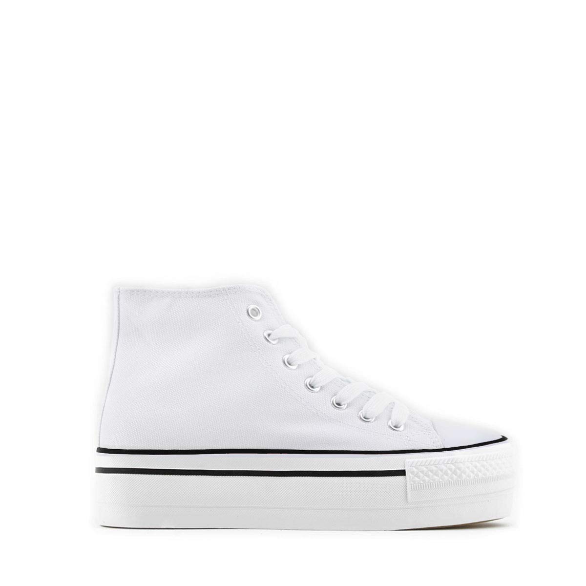 MODELISA Zapatillas Deportivas con Plataforma para Mujer