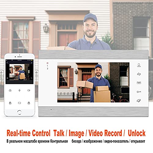960P Videocitofono Campanello Citofono Wireless Smart IP Videocitofono WiFi Telecamera di Sicurezza Domestica Sistema di citofono