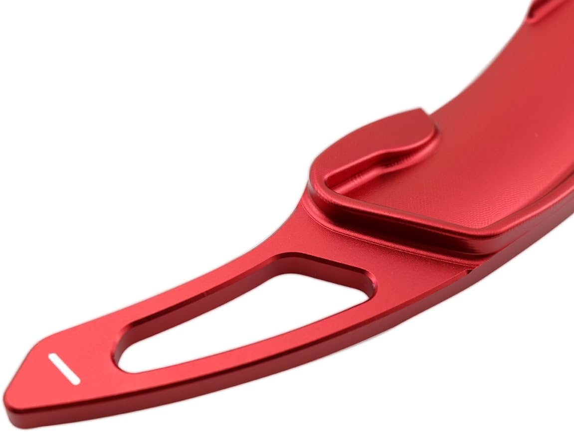 Aluminum Steering Wheel Paddle Shift Extension Cover Compatible For Subaru Forester Outback XV Crosstrek BRZ Impreza WRX Legacy Accesories Red Gear Shifter Paddle