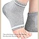 Feuchtigkeitsspendende Fersensocken Weiche Feuchtigkeitsspendende Socken Gel-Fersensocken Gel Socken Offene Zehensocken Moisturizing Heel Socks für Trockene Harte Gerissene Haut Männer Frauen 2 Paar