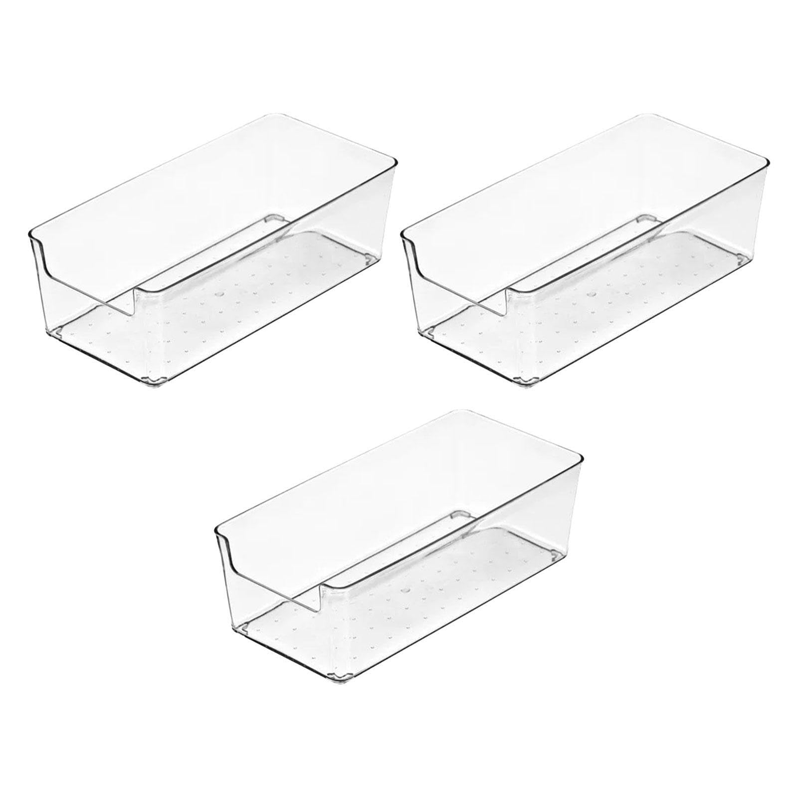 TWISAXC Stackable Underwear Drawer Organizer Designed For Practical At Home Office Or Dorm Saving Space And Enhancing Neatness Clear Stackable Underwear Tableware Compartment
