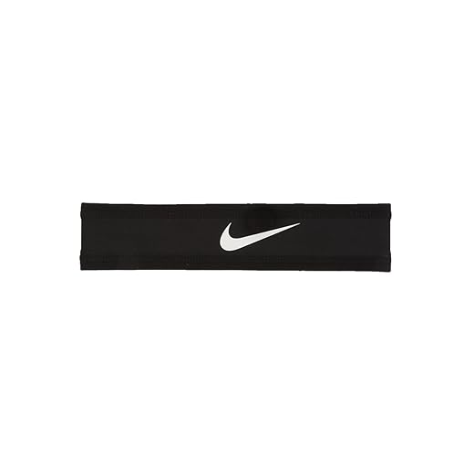 Nike Speed Performance Headband(Black/White, Osfm)