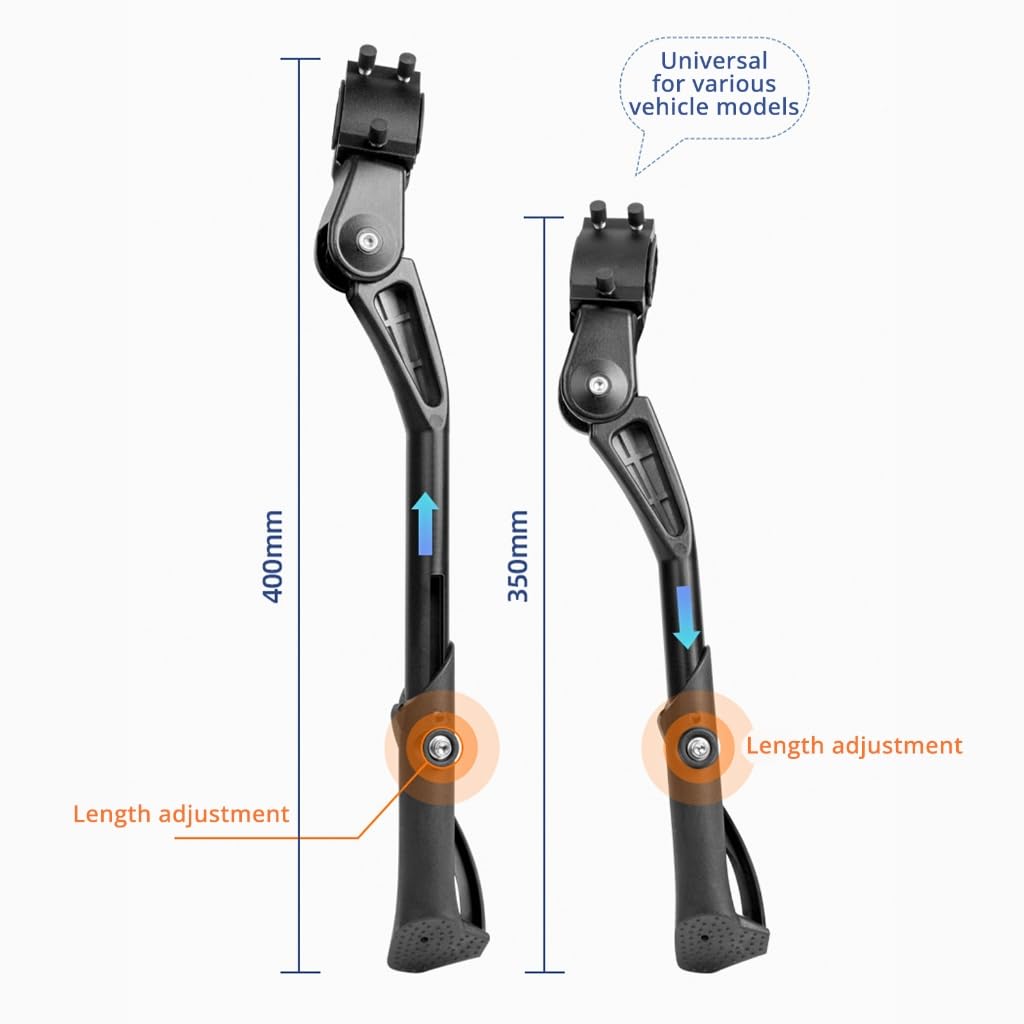 Béquille réglable pour vélo de route côté arrière support de stationnement accessoires vélo