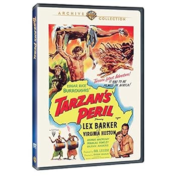 DVD Tarzan's Peril Book