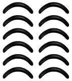JPNK Replacement Silicone Rubber Refill Eyelash Curler Pads Pack of 12