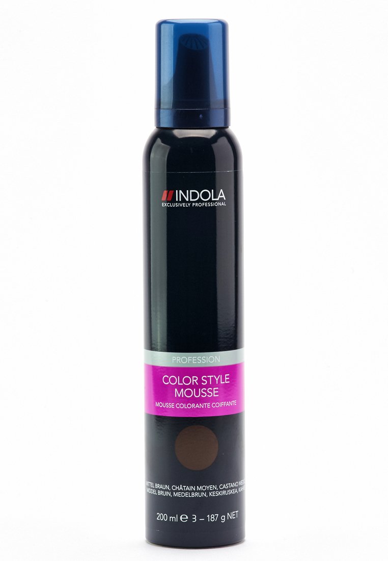 Indola Color Mousse Mittelbraun 200 ml