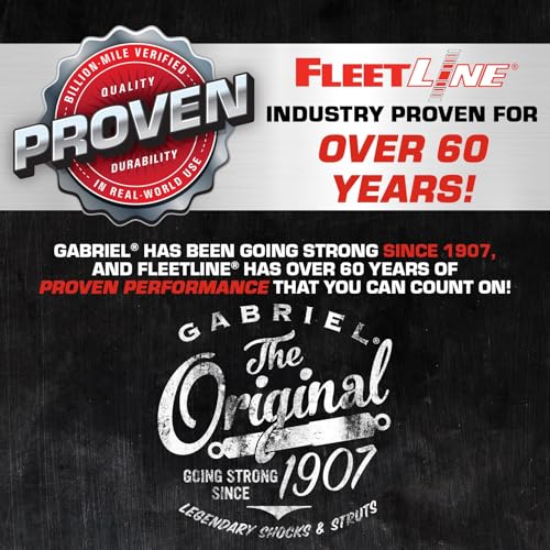 Image of Gabriel 83039 FleetLine HD Truck Cab Shocks Fits 2003-2024 Freightliner M2 112; 03-24 Pierce Mfg. Various Models Fire Rescue Truck; OEM# 18-60767-000, 659080, 814903003483, 1847349000