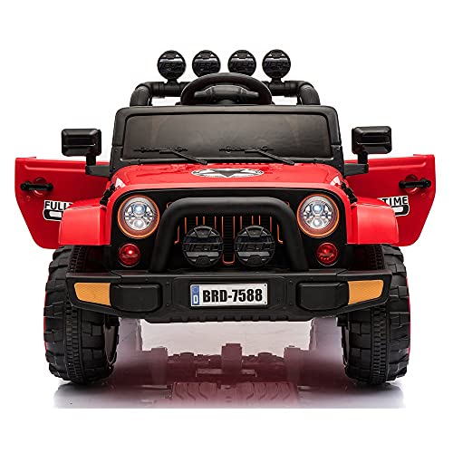 Carro Elétrico Jipe Vermelho, Bang Toys