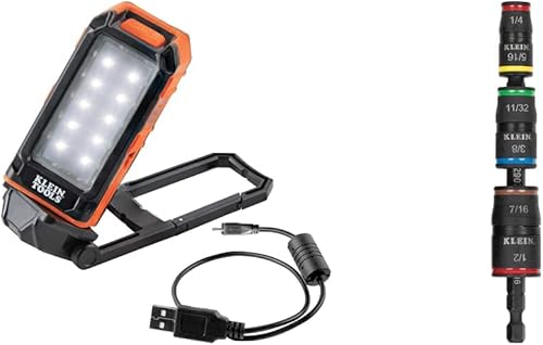 Klein Tools Juego de luces LED + mini trinquete