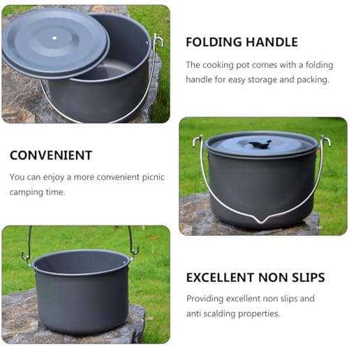Pot suspendu de camping ustensile portable pique-nique plein air - 7