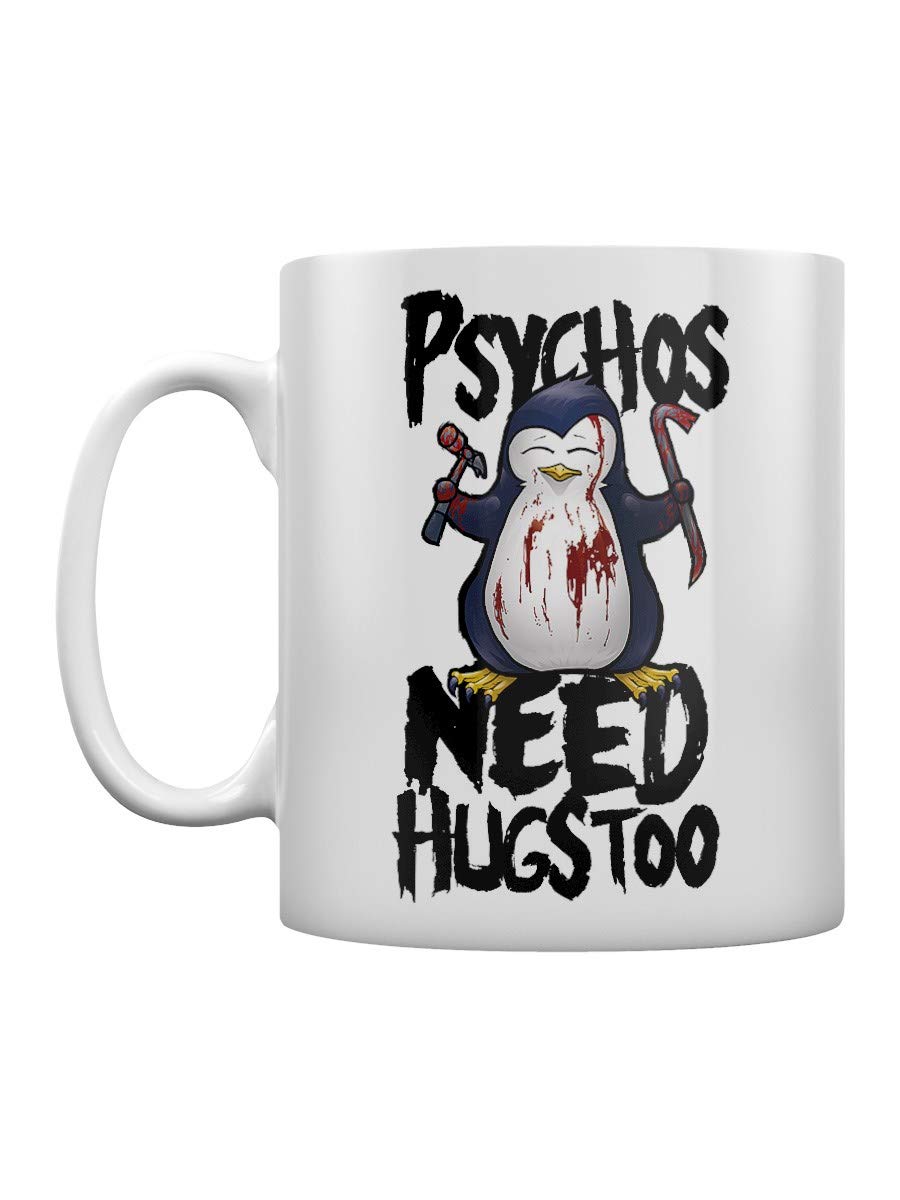 Psycho Penguin Psychos Need Hugs Too Mug