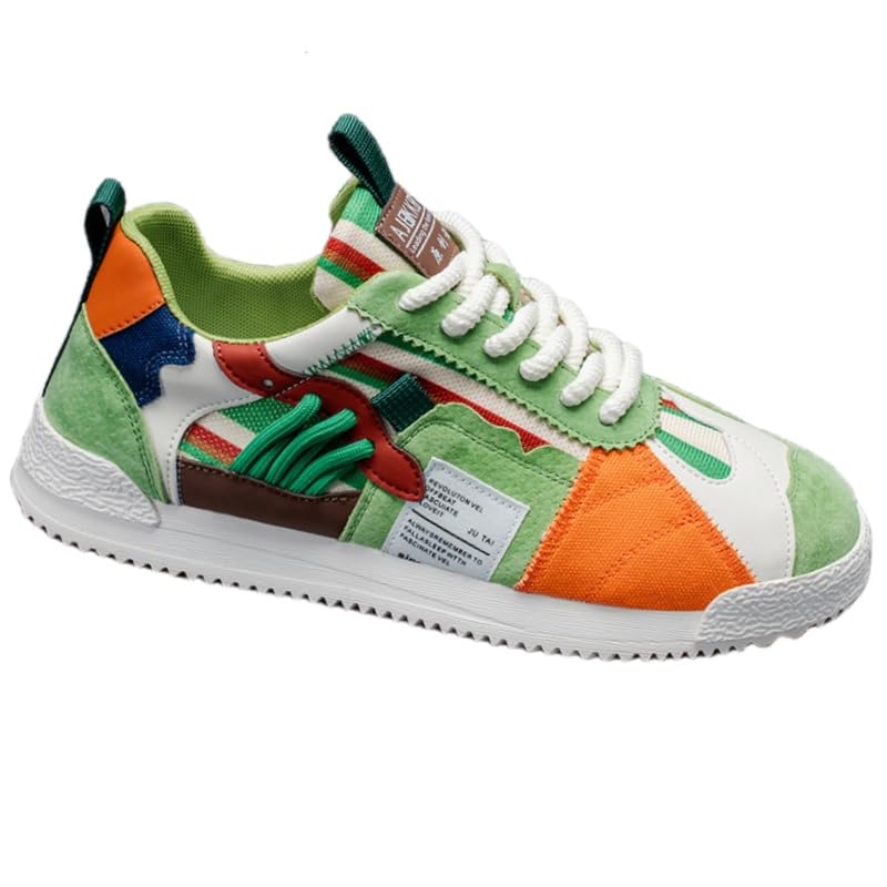 Men's Spring/Summer Lightweight Sports Board Shoes - Breathable Casual Running Sneakers for Fashion-Forward Daily Wear