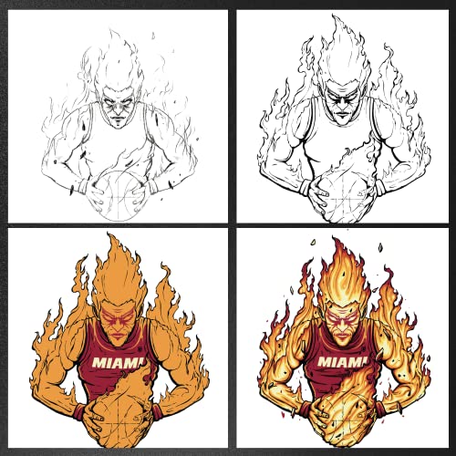 Game Garment Basketball Team Fan Sports Short Sleeve Crewneck Mens T Shirts - Basketball Graphic Tees Men (Miami The Heat - Xxx-Large) #TOP4