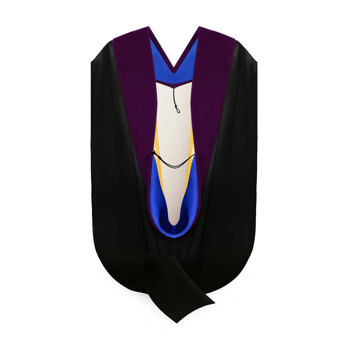 CLERKMANS Unisex Doctoral Graduation Hood for Doctorate Degree - University PhD Academic Hood