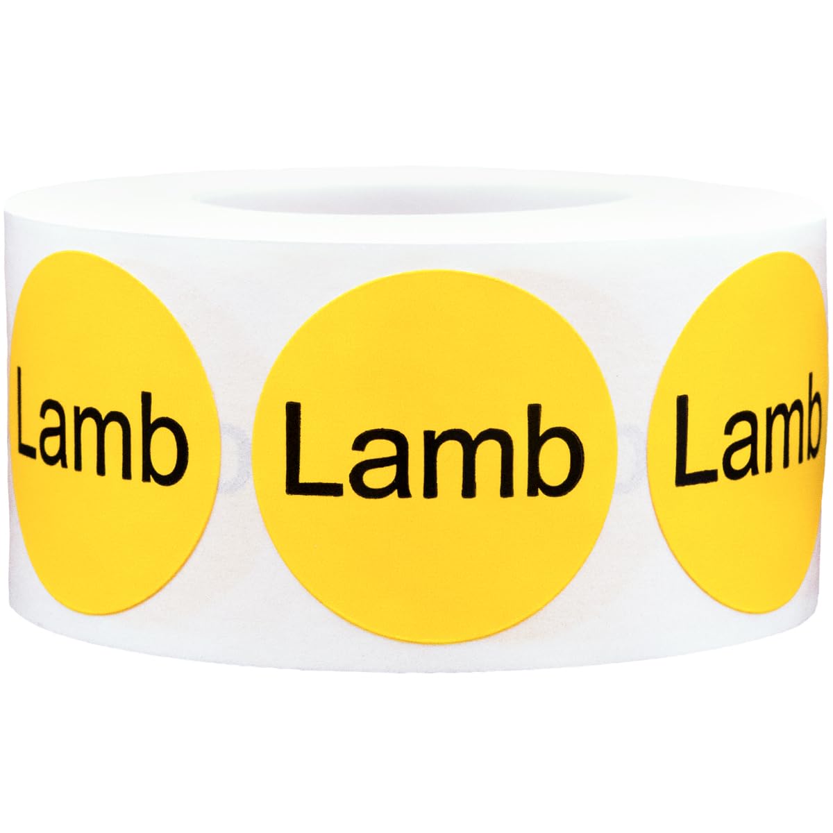 Lamb Deli Labels 1 Inch 500 Total Adhesive Labels