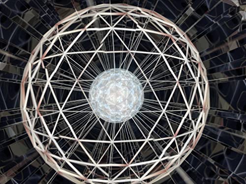 Pyramidion Kaleidosphere | Behold Optical Wonders Through The Eye of The Pyramid | A New Take On The Classic Kaleidoscope