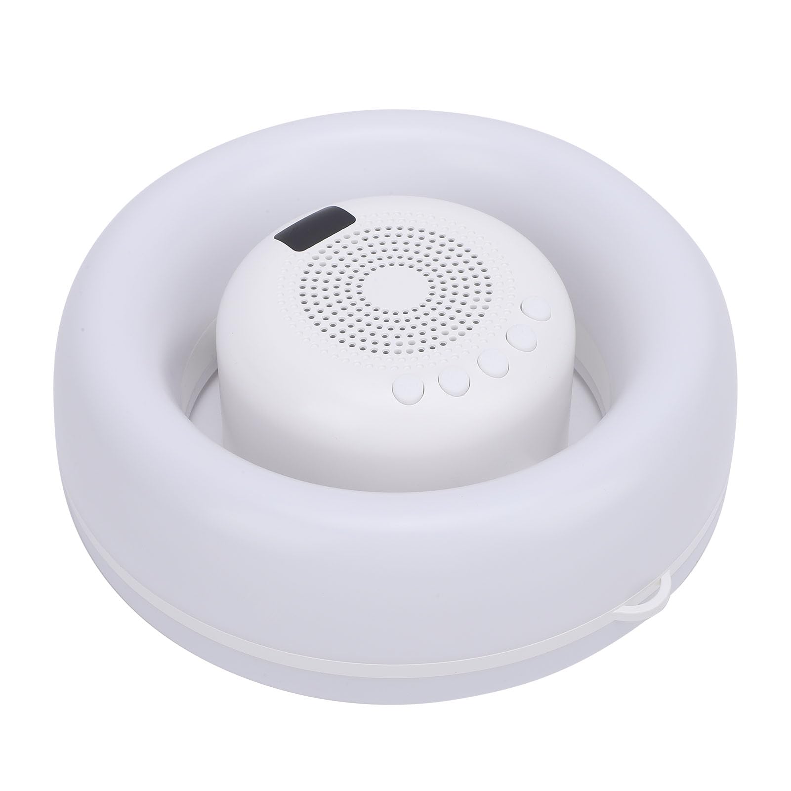 Annadue Altavoz de Piscina Flotante, Altavoz de Piscina Bluetooth de Luces Dinámicas, Altavoz de a Prueba de Agua IP65 con Pantalla de Temperatura para la Ducha de Fiesta de la Piscina