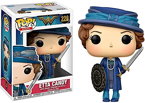 Funko Pop Heroes: Wonder Woman - Etta w/Sword & Shield Collectible Vinyl Figure