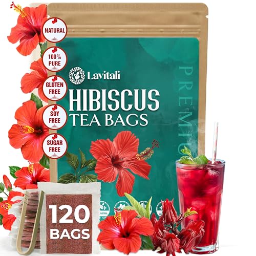 Lavitali, Nettle Leaves Tea Bags | 60 bags, 100% Pure Herbal Tea | Caffeine-Free, Mineral-Rich,