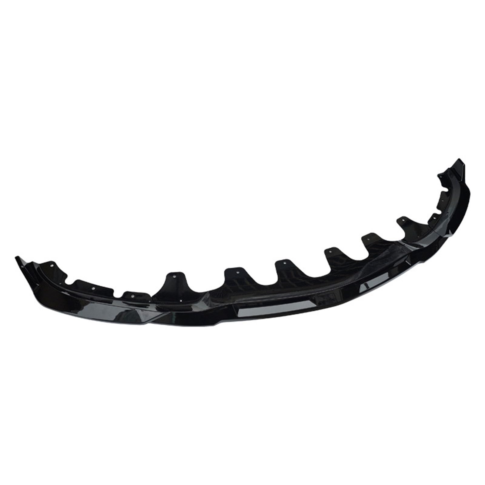 ZXYHBHD Compatible with BMW iX 2021-2025，Segmented Front Lip Splitter, Sport Front Bumper Chin Spoiler Kit