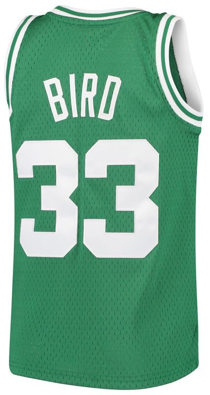 Larry Bird Boston Celtics Green Youth 8-20 Hardwood Classic Soul Swingman Player Jersey - Small 8