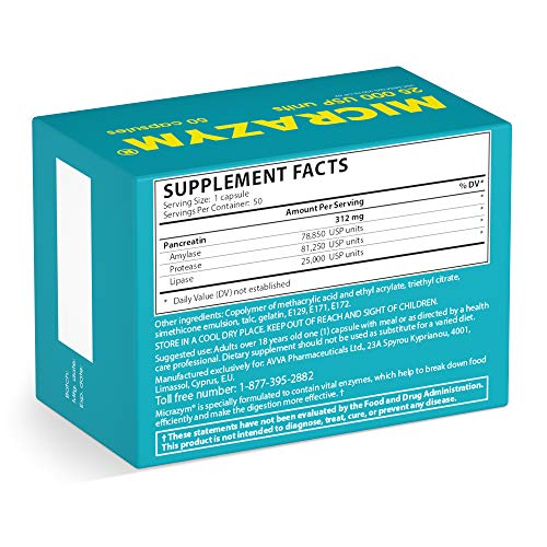 Micrazym Ultra High-Strength Pancreatic Enzymes