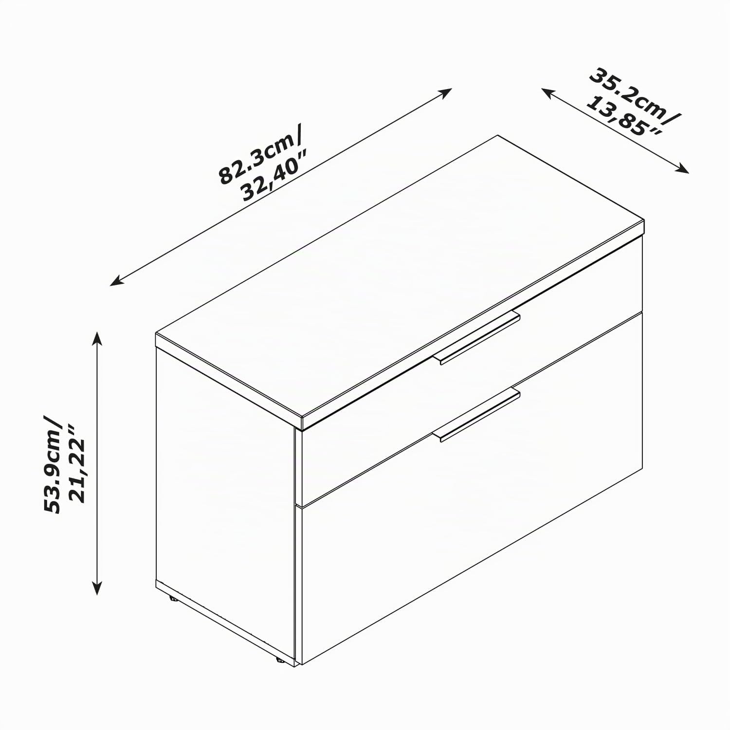 Composad | Scarpiera con 1 Cassetto e 1 Ribalta, Mobile Panca, Contenitore, Per Ingresso, (LxAxP) 82,3x53x35,2 cm, Colore Bianco Laccato e Rovere Oak Mielato, Made in Italy