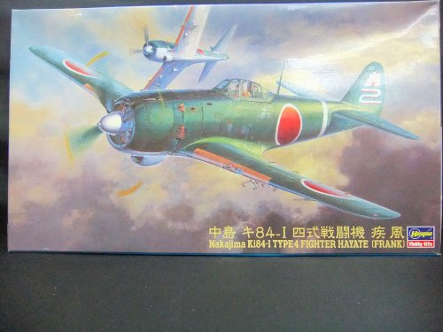 Nakajima Ki84-I Hasegawa 1:48 maquette avion chasseur japonais Hayate kit plastique 09167