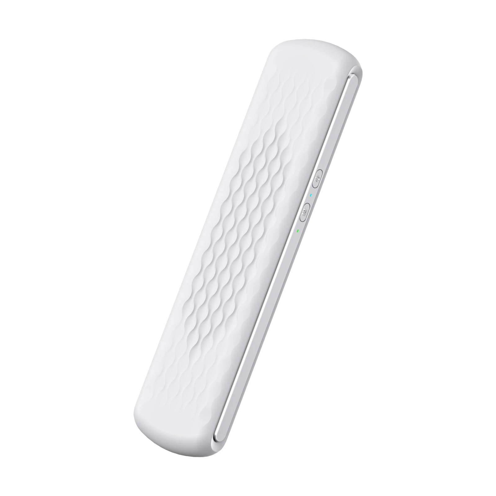 Under Pillow Speaker Bluetooth for Sleeping: Sleep Sound Machine with Bone Conduction Stereo - Portable Pillow Speaker White Noise Sleep Aid Speaker -White