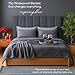 Waterproof Blanket King Size, Gray, 82x82