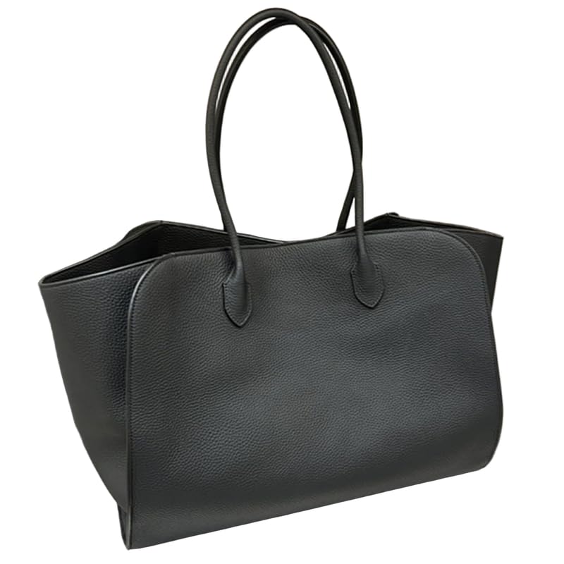 Cowhide Bag Minimalist Retro Tote Bag Niche High-end Genuine Leather Handbag Women