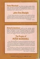 The Prayers of Peter Marshall/John Doe, Disciple B00WJB1HFA Book Cover