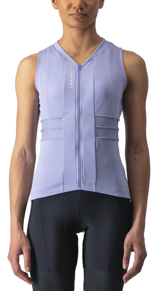 CASTELLI 4523043-534 Anima 4 Sleeveless Women's T-Shirt Violet Mist/Ivory S