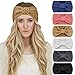 Produktbild DRESHOW 6 Stück Damen Gestrickt Stirnband Winter Kopfband Haarband Stirnband Häkelarbeit Ohr Wärmer
