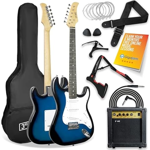 3rd Avenue XF Full Size Electric Guitar Kit Cover