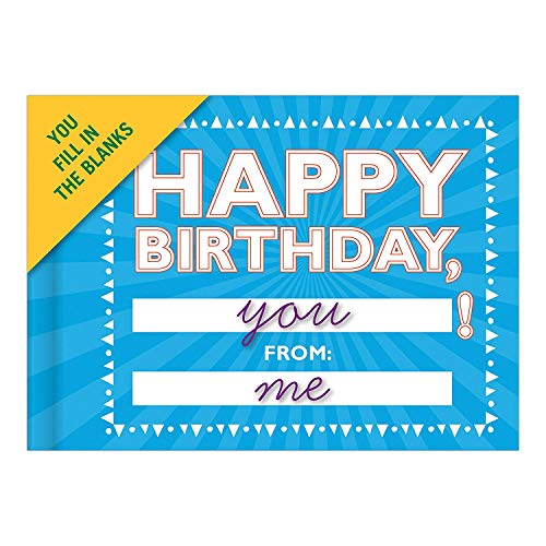 Image of Knock Knock Happy Birthday Fill in the Love Journal (50087)