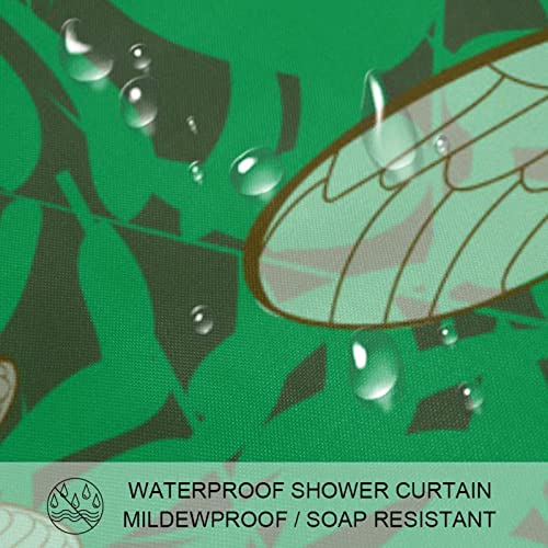 Rideau de douche imperméable pour stopper l'eau et protéger le sol - 4