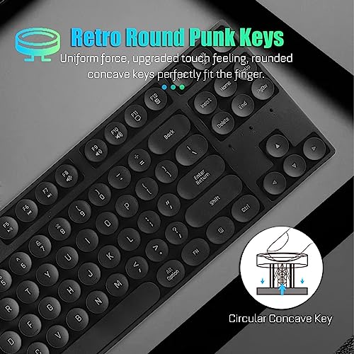 Teclado Mecánico Gamer Sanpylgowdvf9r2u-12 USB miniatura 3