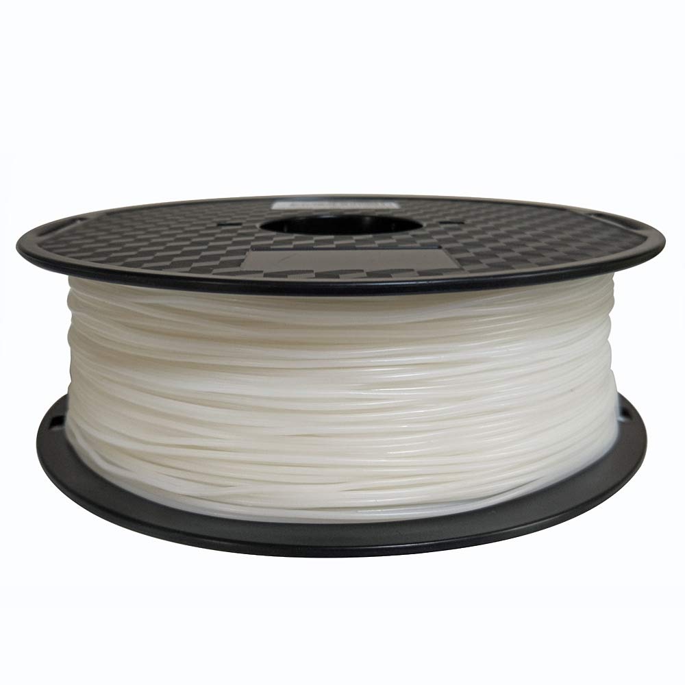 CC3D TPU Filament 72D Blanc 1,75 mm 1KG imprimante 3D flexible Filament TPU haute dureté et haute ténacité matériau d'impression 3D résistant comparable Nylon