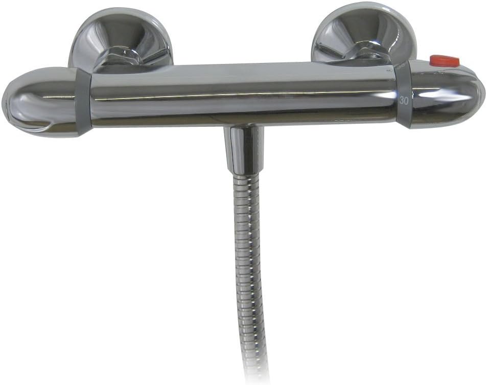 Brass Thermostatic Bar Mixer Valve Shower Taps