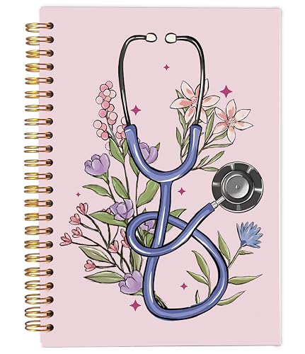 Ecezatik Stethoscope Medical Notebook Journal, Doctor Nurse Notebook, Medical Student...
