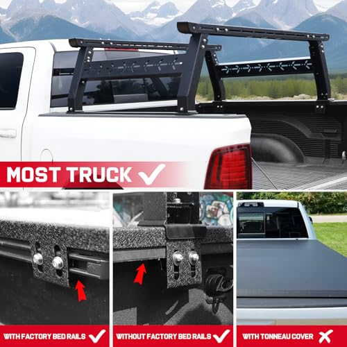 Image of Adjustable Overland Truck Bed Rack for Most Trucks