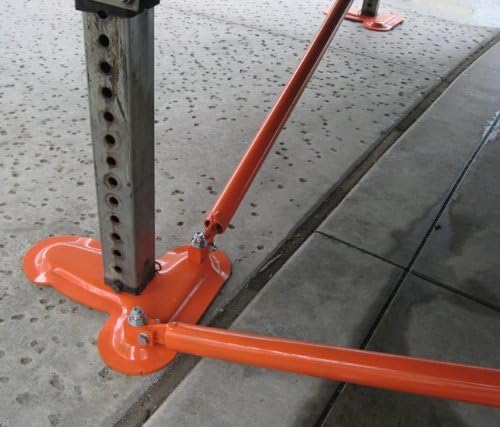 Made in USA, STEADYfast Stabilizer for 5th Wheel, Travel, and Camper Trailer Without Auto Leveling - 2 Foot Plates- Item A