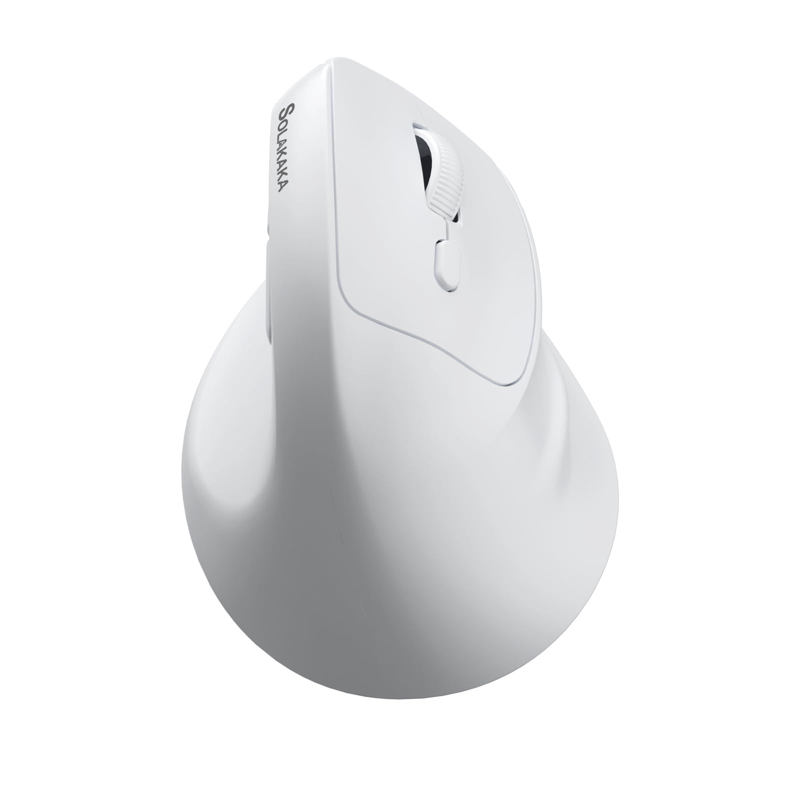 SOLAKAKA SM520 Ergonomic Mouse with 24000 DPI Vertical Mouse with Programmable Side Button Wireless Mouse with Tri-Mode Connection