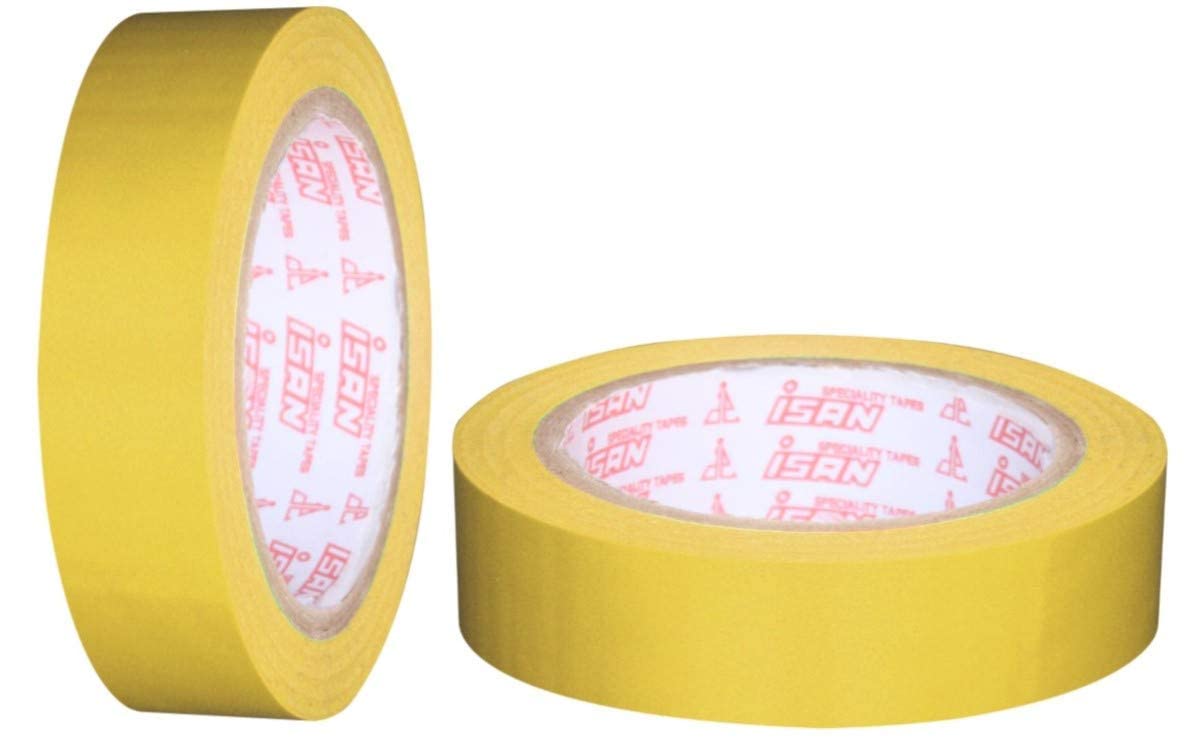 ISAN® YELLOW Vinyl Floor Marking Tape 24mm (1" Approx) Width X 15Mtr Length, PVC, Non-Abresive (2 Pc) (B07M7GX1V6) Amazon Price History, Amazon Price Tracker