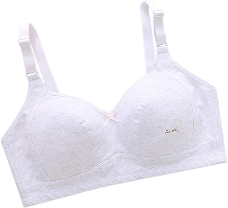 Reggiseni Sportivi Per Ragazze 12-14 Anni - Confezione 5 Pezzi, Cotone, Senza Ferretto - Foto 2