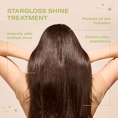 DAE Stargloss Shine Treatment - Adds Shine, Hydrates, Tames Frizz & Smooths 6 oz