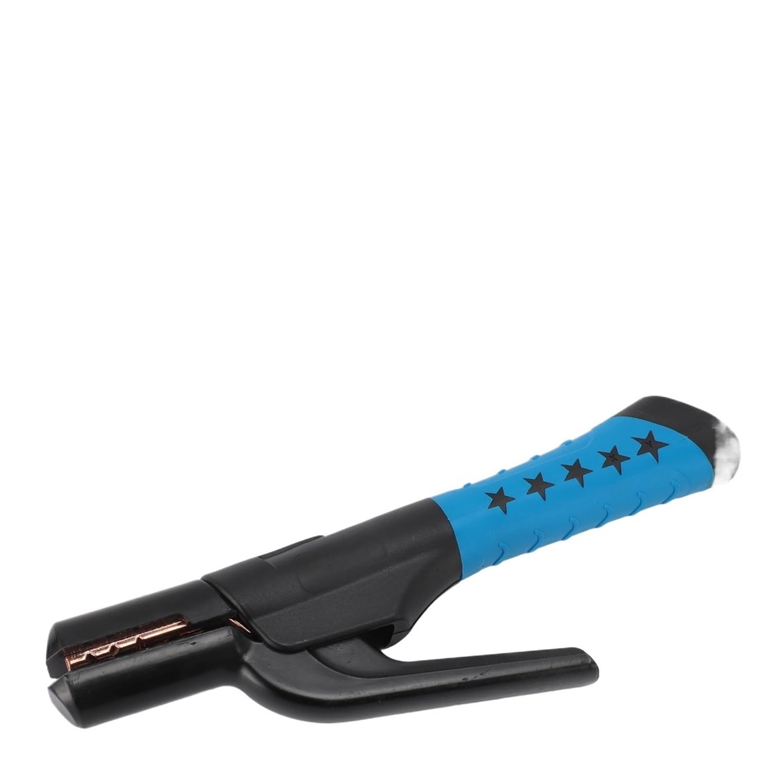 1pcs Welding Electrode Holder 500A Euro Style Heavy Duty Electrode Clamp for 6.3‑10.0mm Diameter Electrodes Jaw Holding Plier