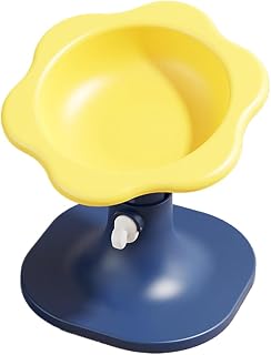Dog Food Bowls - Adjustable Height Pet Feeder Dish for Cats Dogs | Elevated | Cat Food Bowls for Small Medium and Dog Puppies as well as Kittens at Home as Indoor Outdoor on Santa